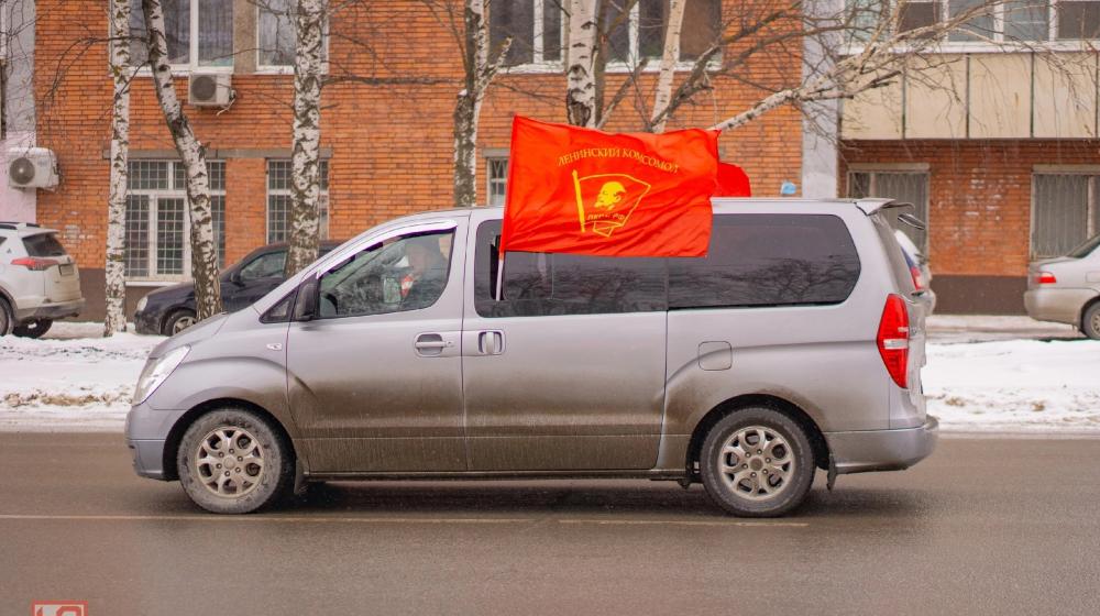 В Пензе прошёл автопробег в честь дня создания Красной Армии