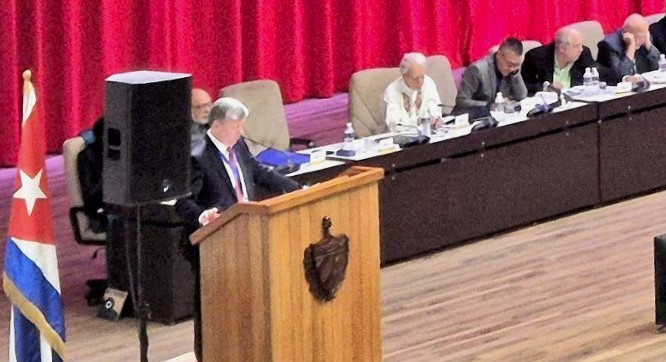 Дмитрий Новиков на Международном парламентском форуме в Гаване: “Настоящие герои всегда на стороне справедливости”