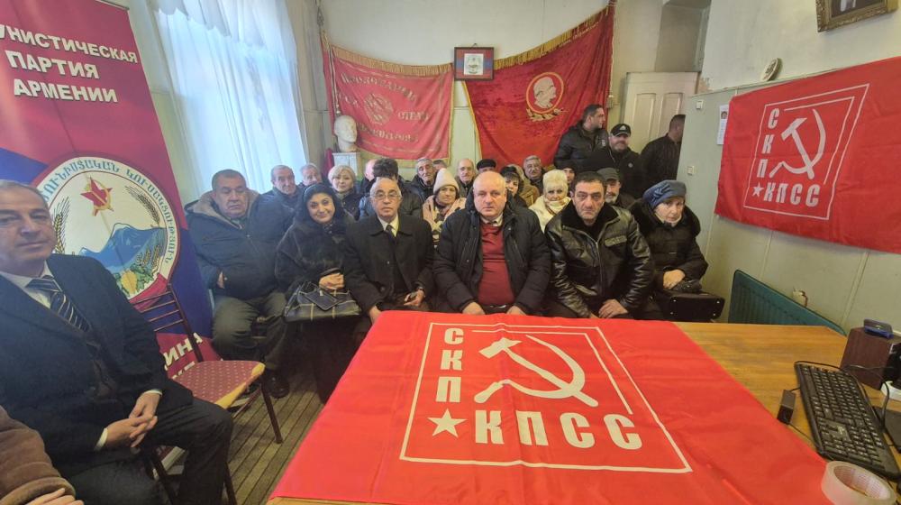 Завершилась рабочая поездка завотделом ЦК КПРФ по национальной политике и СКП-КПСС С.А. Жихаревой в Армению