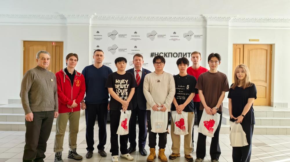 Самарская область. Встреча с китайскими студентами в Новокуйбышевске