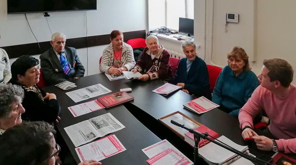 Курская область. Н.Н. Иванов провел заседание Правления КРО ООО «Дети войны»