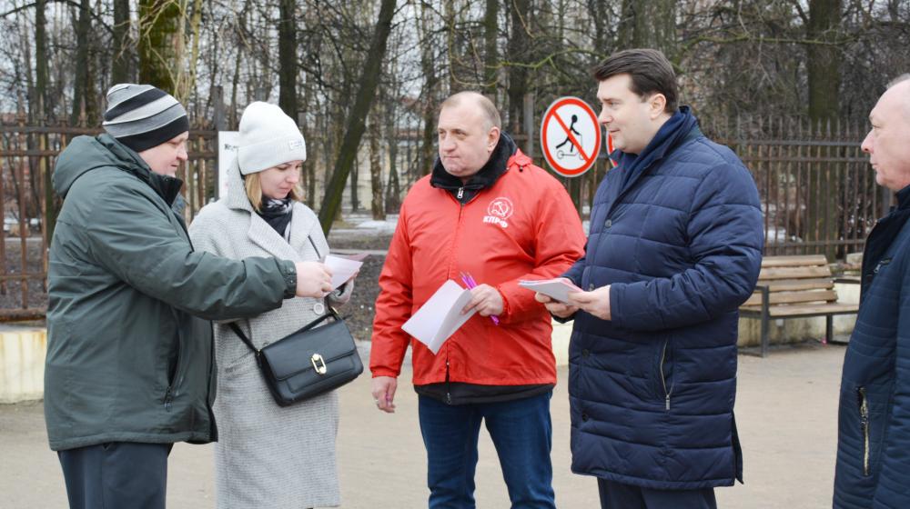 Олег Лебедев принял участие в проведении Народного референдума в городе Череповце Вологодской области