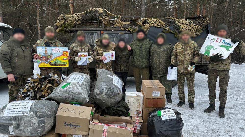 Новгородская область. Подарки бойцам доставлены. На очереди – следующая партия