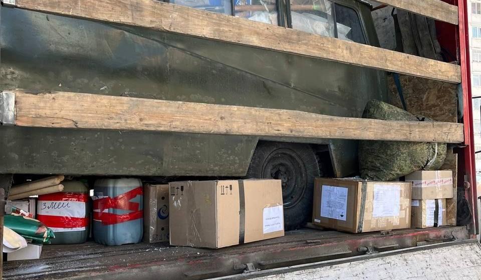 Тюменские коммунисты приняли участие в отправке гуманитарной помощи для СВО