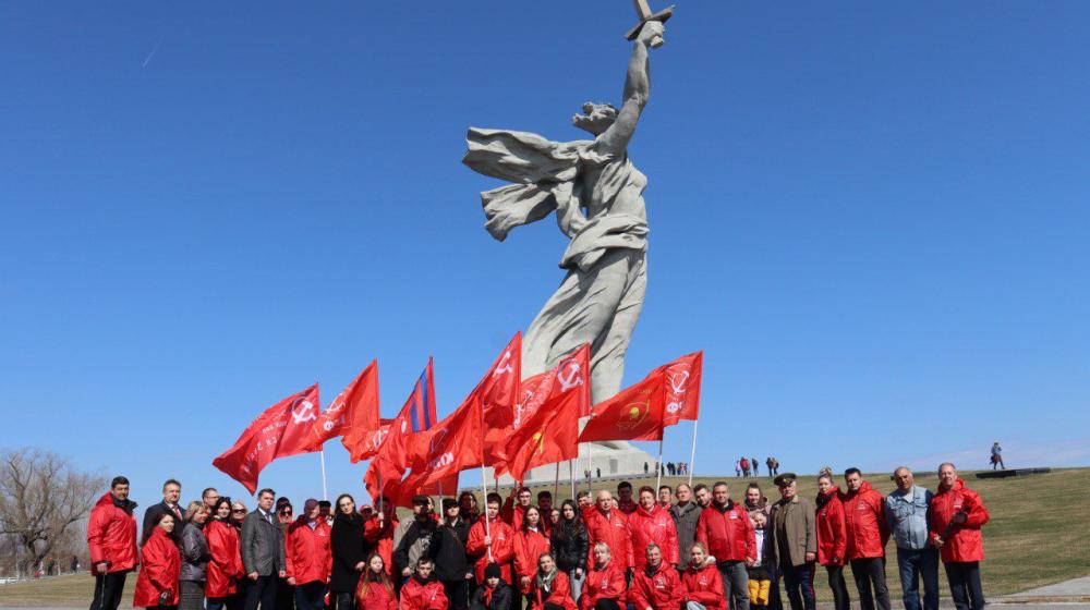 За Родину, за Победу, за Сталинград! Завершился первый этап международного антифашистского автомарша-эстафеты