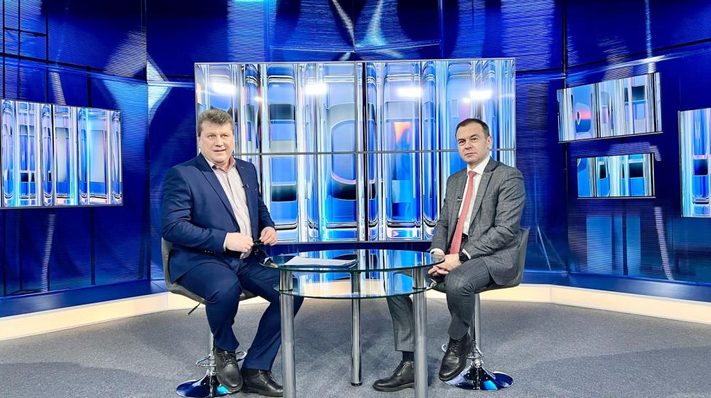 Юрий Афонин в эфире трех крупнейших телерадиокомпаний Томской области рассказал о Народном референдуме КПРФ и представил партийную Программу Победы