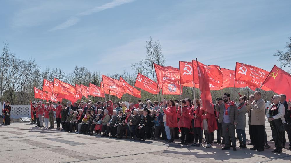 Красноярский край принял эстафету «Наша Великая Победа»