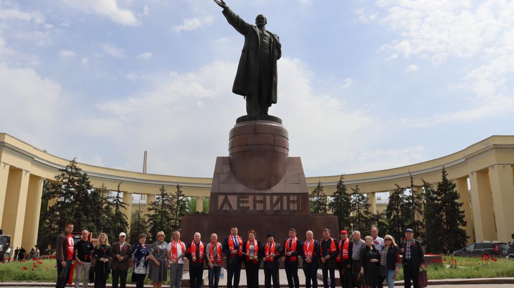 Сталинградские коммунисты почтили память вождя мирового пролетариата В.И. Ленина