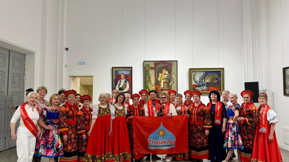 Нижегородская область. При поддержке КПРФ и с участием "Русского Лада" проведен концерт «Синий платочек»