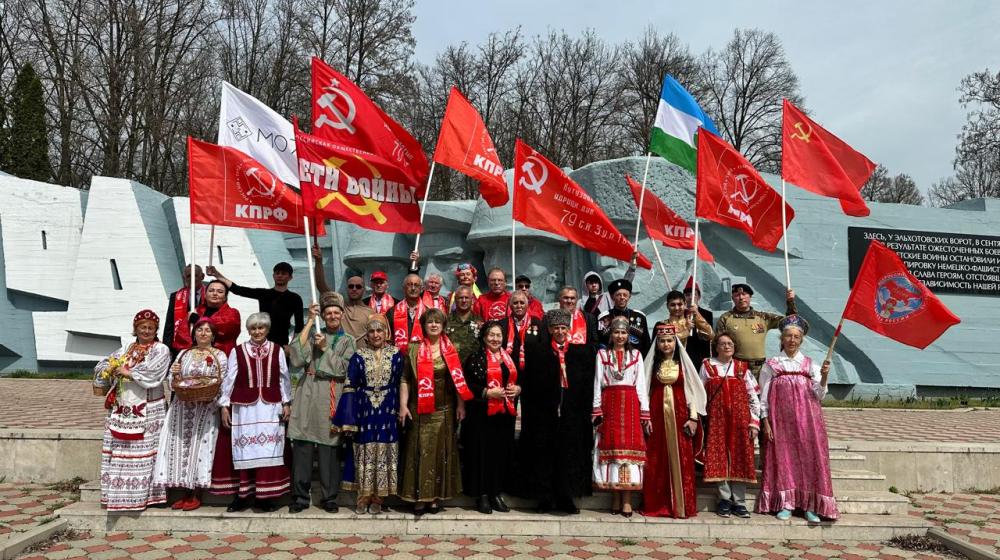 Кабардино-Балкария провела республиканский этап Международного антифашистского патриотического автомарша-эстафеты «Наша Великая Победа»