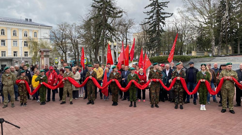 Марш-эстафета «Наша Великая Победа» прибыл в Ставрополь