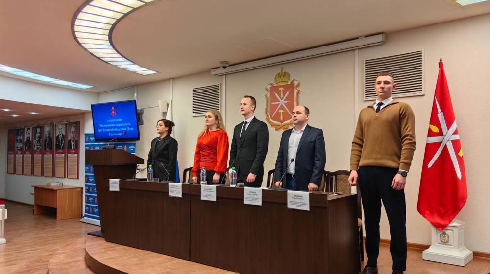 Коммунисты вошли в новый состав молодёжного парламента при Тульской областной Думе