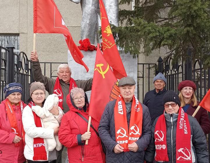 155-летие со дня рождения Владимира Ленина отметили коммунисты Забайкалья