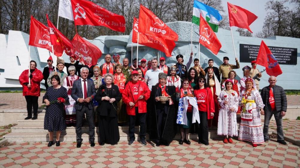 Завершился этап автомарша-эстафеты «Наша Великая Победа» по регионам Северо-Кавказского федерального округа