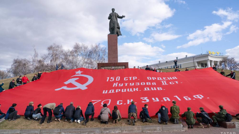 «Все для фронта», «Все для победы над врагом!». Марш-эстафета «Наша Великая Победа» в Приволжском федеральном округе