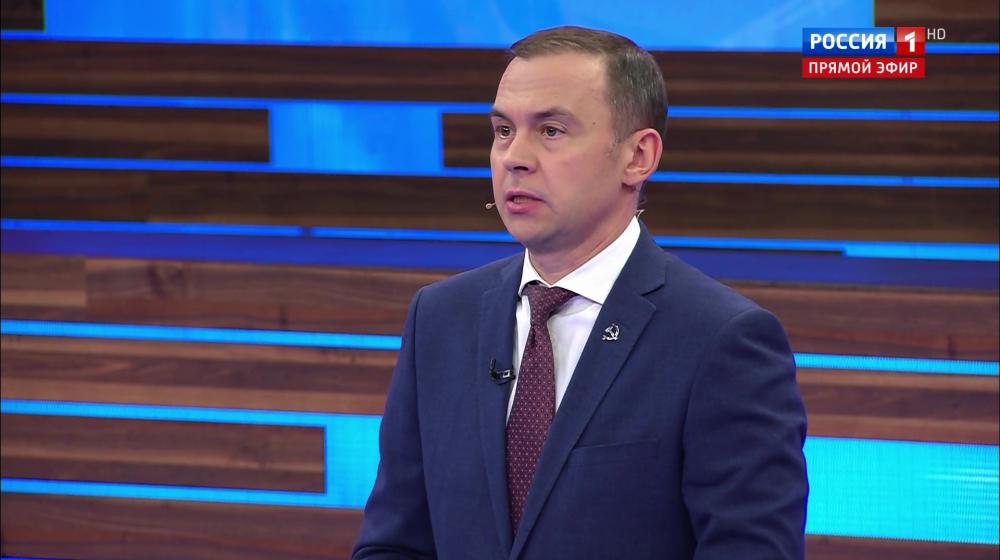 Юрий Афонин в эфире «России-1»: Когда тыл и фронт едины, народ сплочён общей справедливой идеей, – нас невозможно победить