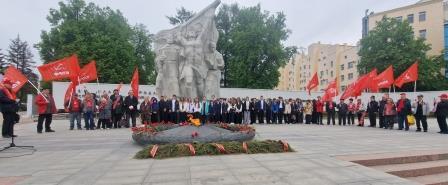 Рязань встретила Победную марш-эстафету. Мы — помним! Мы — гордимся! Мы — не подведем!