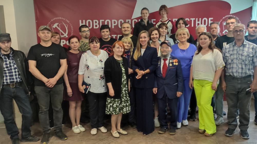 Советник Председателя ЦК КПРФ Маргарита Образцова провела обучающий семинар для новгородских коммунистов