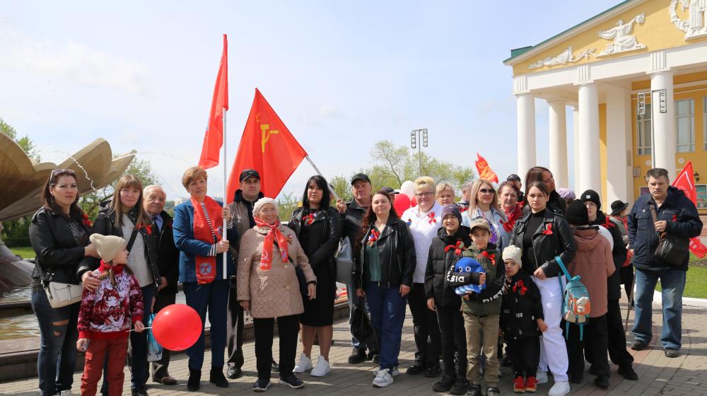 Мордовия. Красный Первомай на улицах Саранска