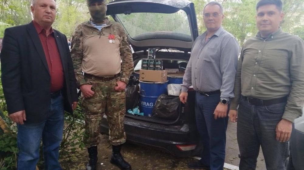Самарская область. Тольяттинские коммунисты оказали помощь бойцам СВО