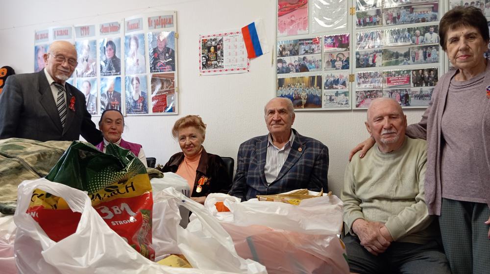 Ставропольский край. Подарки бойцам к празднику Победы