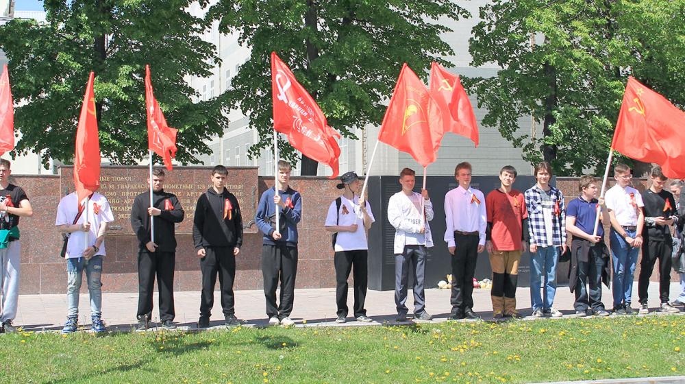 Победная марш-эстафета в Воронежской области. Мы - помним! Мы - гордимся! Мы - не подведем!