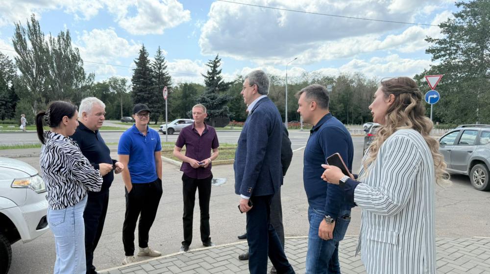 К.К. Тайсаев прибыл в Луганск