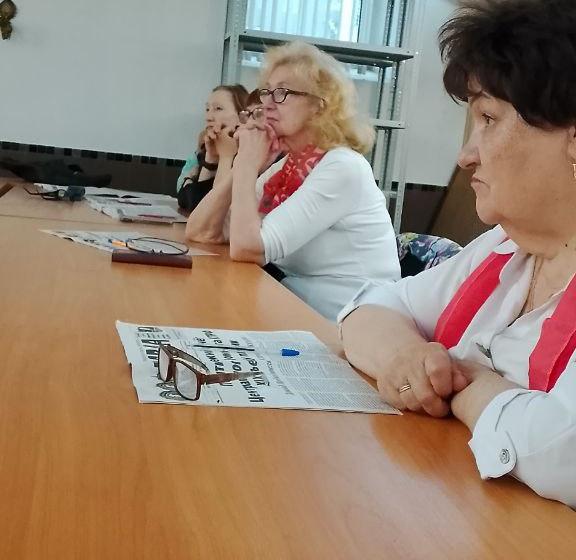 Москва. Участницы ВЖС «Надежда России» обсудили политический доклад XIX Съезду КПРФ
