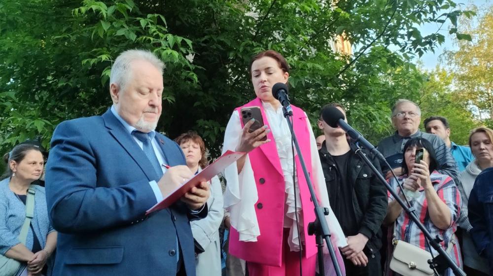 MSK1.RU : «Хотят построить что-нибудь другое». Жители севера Москвы вышли на защиту Бабушкинского парка — его хотят «понизить» до сквера
