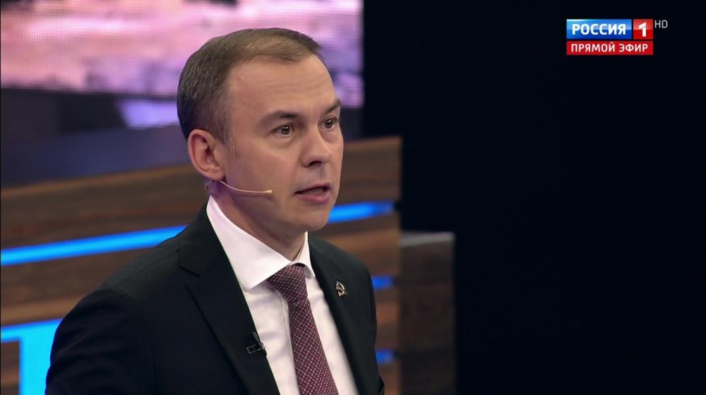 Юрий Афонин в эфире «России-1»: Мы стремимся к прочному миру, но только на наших условиях