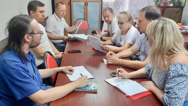 Ольга Алимова: В Саратовском обкоме КПРФ прошло очередное заседание штаба по выборам 2025-2026 годов