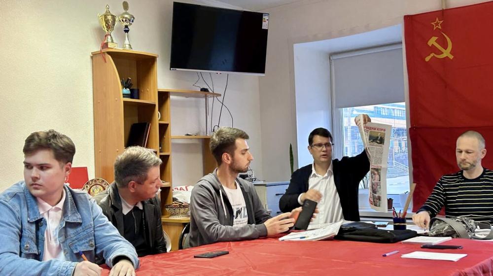 Тульские коммунисты продолжают обсуждать доклад Председателя КПРФ Г.А. Зюганова XIX отчетному съезду