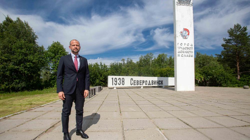 Роман Лябихов поздравил земляков с Днём Северодвинска и Днём ВМФ
