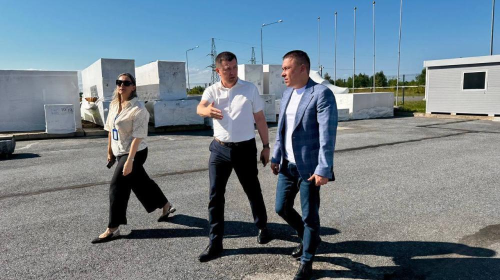 Член ЦК КПРФ, Сенатор РФ Айрат Гибатдинов с рабочим визитом посетил Портовую особую экономическую зону (ПОЭЗ) «Ульяновск»