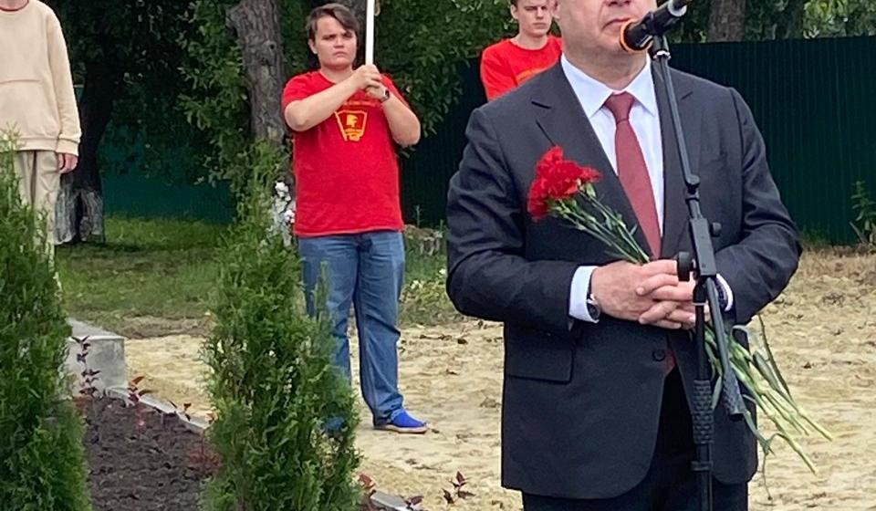 В Воронежской области по инициативе депутата Госдумы Сергея Гаврилова установлен памятный знак узникам концлагерей