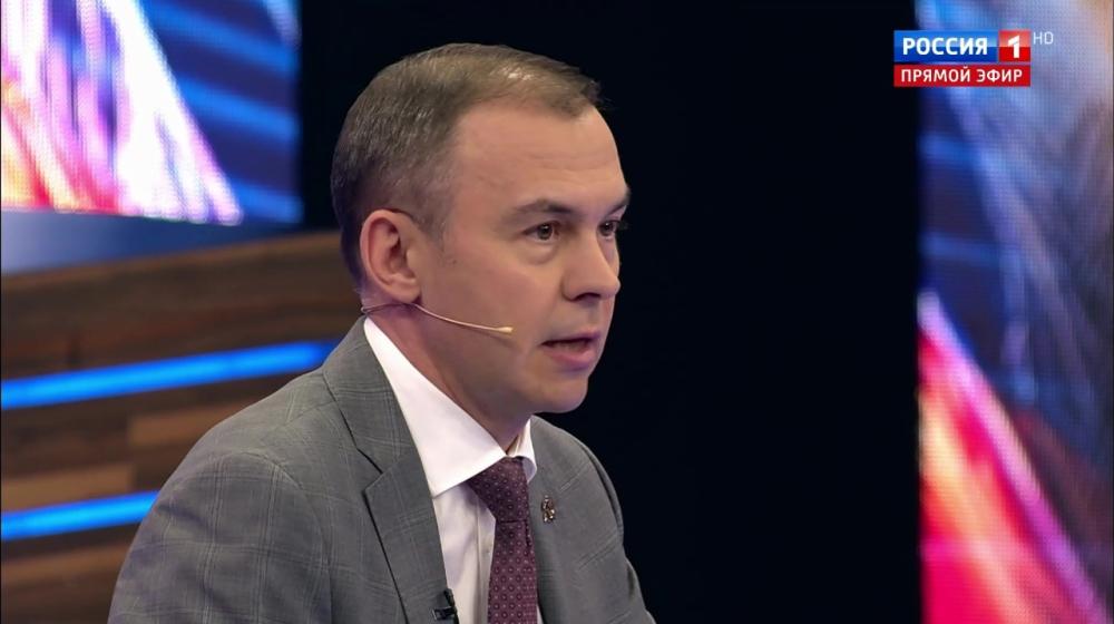 Юрий Афонин в эфире «России-1»: Поддерживать Зеленского в Вашингтон приехали самые непопулярные в мире лидеры