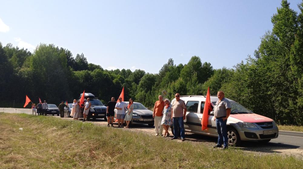 Всероссийский патриотический автопробег «Красные крылья Победы» в Вологодской области