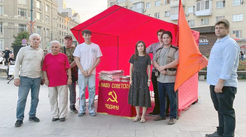 Воронежская область. Коммунисты идут в народ