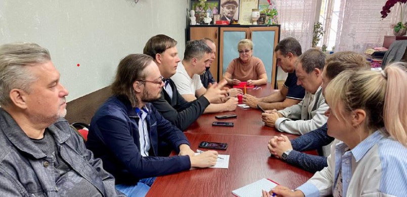 В Саратовском обкоме КПРФ прошло очередное заседание штаба по выборам 2025–2026 годов