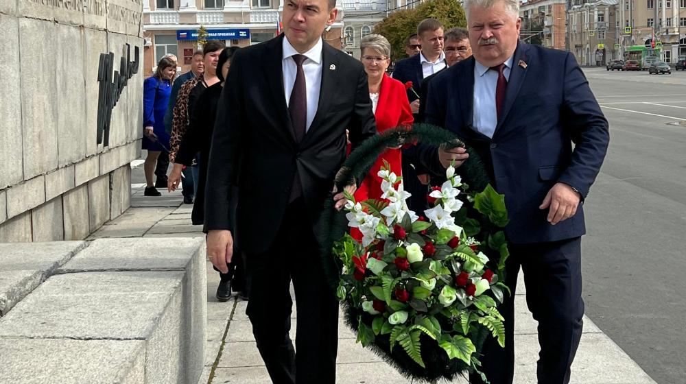 Первый зампред ЦК КПРФ Ю.В. Афонин прибыл с рабочим визитом в Курганскую область