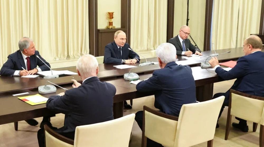 Г.А. Зюганов принял участие во встрече с Президентом РФ В.В. Путиным