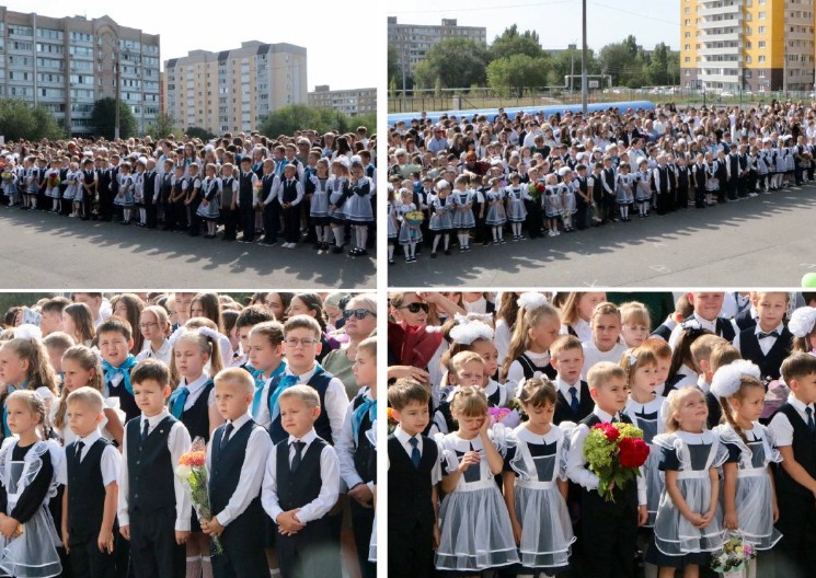 В День знаний, Ольга Алимова побывала в школе №59 Заводского района Саратова
