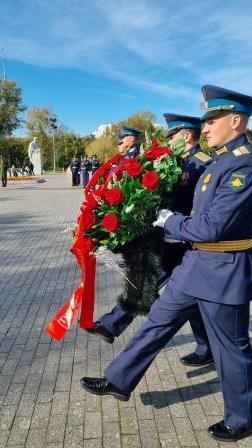 Первый секретарь Московского обкома КПРФ Николай Васильев принял участие в открытии памятника Герою Советского Союза Герману Титову