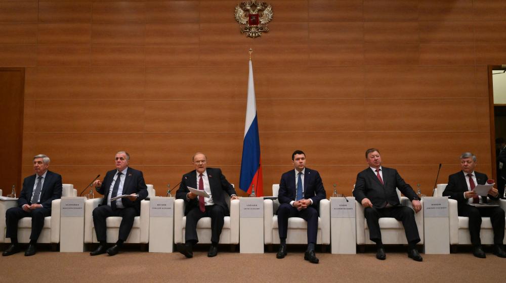 Российский министр Антон Алиханов принял участие в заседании фракции КПРФ в Госдуме