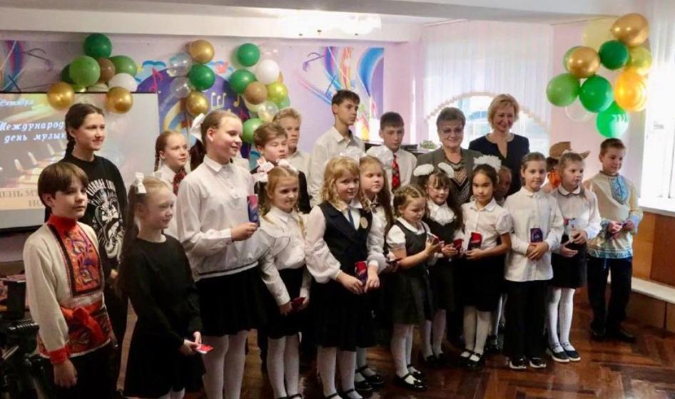 Ольга Алимова побывала в Детской школе искусств №20 города Саратова