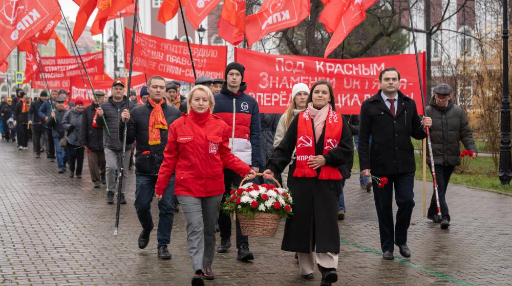 В Пермском крае отметили 108 годовщину Великого Октября