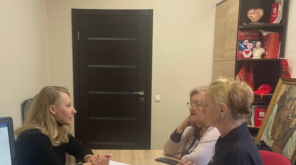 Мария Дробот провела приём граждан в Перми