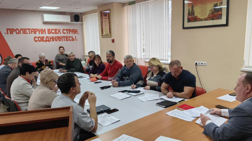 В Ивановской области продолжает работу Координационный совет депутатов от КПРФ