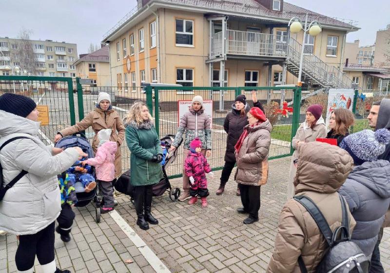 Калининградская область. Ольга Алимова в рамках рабочей поездки провела встречу с родителями детей, посещающих детский сад в Пионерском