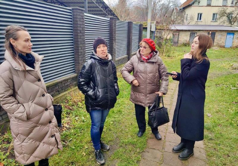 Ольга Алимова в рамках работы в Зеленоградске встретилась с семьёй погибшего участника СВО